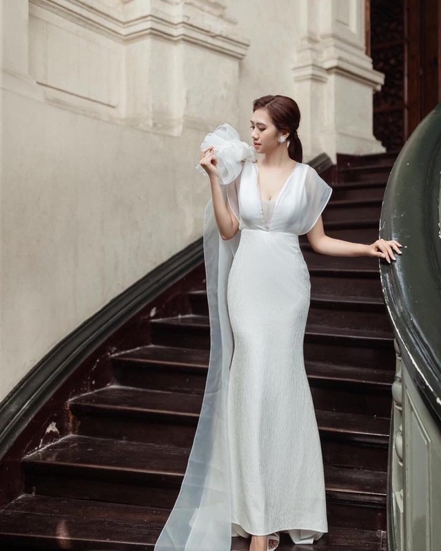 Váy đuôi cá giúp nàng khoe trọn đường cong, tôn nét thanh xuân- Ảnh 3.