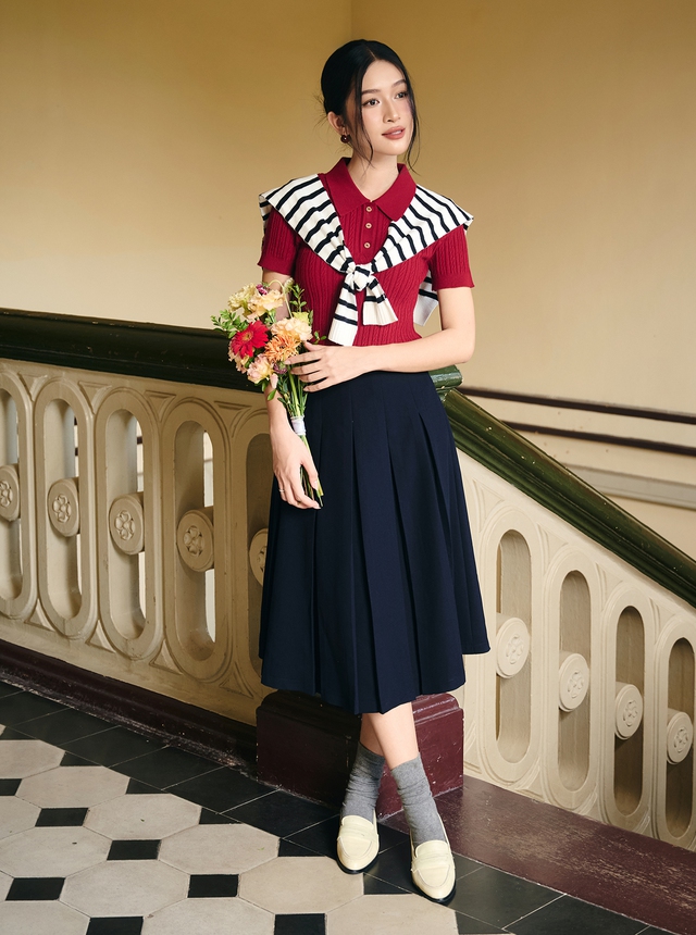 Đón gió thu dịu dàng cùng 5 ý tưởng mặc đẹp đi làm, đi chơi 5 5 ý tưởng mặc đẹp đi học, đi làm mùa này - Ảnh 6.