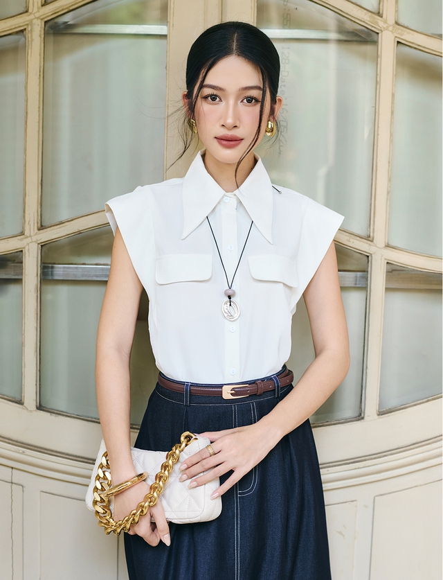 Đón gió thu dịu dàng cùng 5 ý tưởng mặc đẹp đi làm, đi chơi 9 5 ý tưởng mặc đẹp đi học, đi làm mùa này - Ảnh 10.