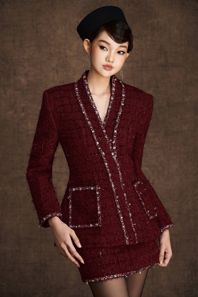 Đầm dự tiệc đơn sắc, ấn tượng ngay từ cái nhìn đầu tiên - Ảnh 4.