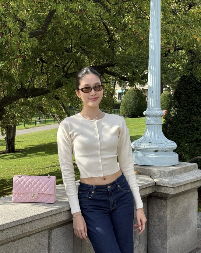 Chỉ cần áo cardigan, nàng đã có phong cách riêng đầy cuốn hút- Ảnh 5.