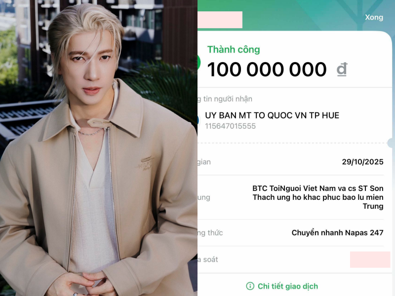 Hồ Ngọc Hà - Mỹ Tâm và dàn sao Việt giúp đỡ bà con vùng lũ, có 1 nội dung chuyển khoản rất đặc biệt- Ảnh 3.