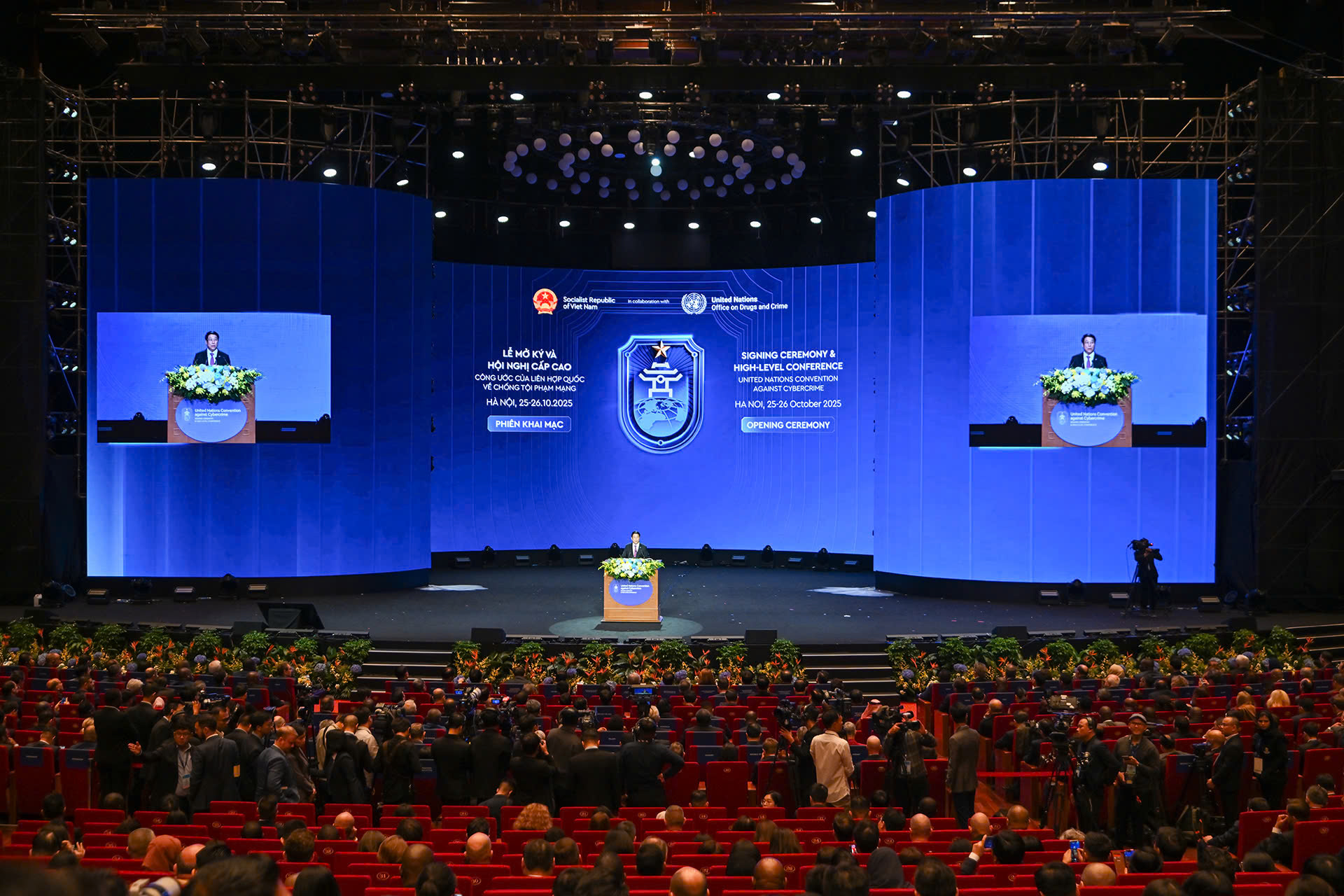 Phát biểu của Chủ tịch nước Lương Cường tại lễ mở ký Công ước Hà Nội - Ảnh 2.