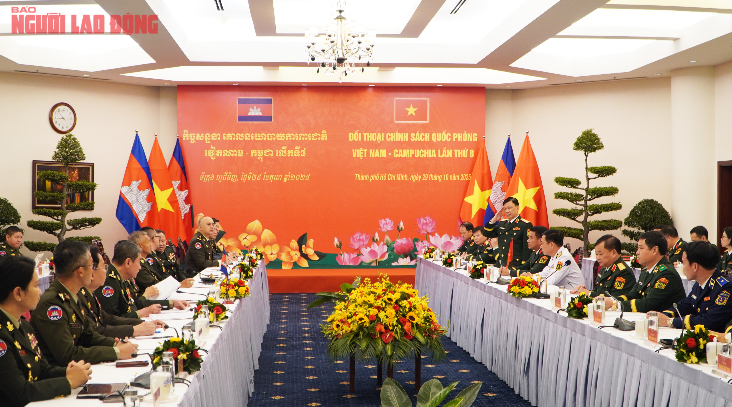 Đối thoại Chính sách quốc phòng Việt Nam - Campuchia lần thứ 8 - Ảnh 3.