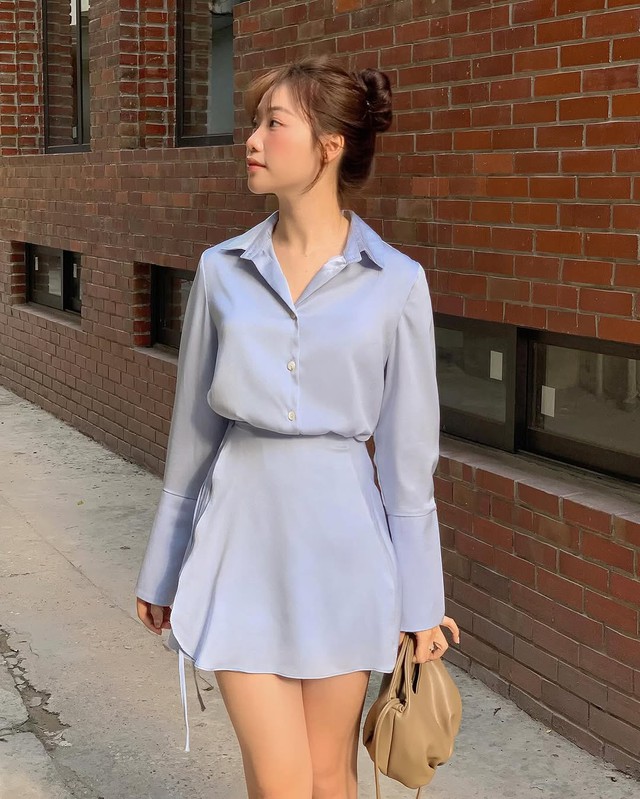 Tỏa sáng nơi công sở với áo sơ mi lụa sang trọng- Ảnh 3. Tỏa sáng nơi công sở với áo sơ mi lụa sang trọng- Ảnh 3.