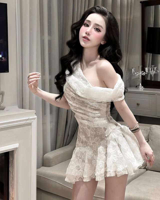 Dấu ấn vintage tinh khôi của những chiếc đầm ren trắng- Ảnh 4. Dấu ấn vintage tinh khôi của những chiếc đầm ren trắng- Ảnh 4.