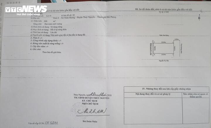 Hy hữu một lô đất cấp 2 sổ đỏ ở Hải Phòng: “Khổ chủ” xây nhà xong phải bỏ hoang- Ảnh 4.