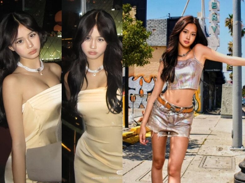 Mẹ là “biểu tượng gợi cảm châu Á”, con gái út của Chung Lệ Đề 15 tuổi đã cao 1m70, đẹp chấn động showbiz 13 Cayla trước đây có gu thời trang trưởng thành hơn so với tuổi.