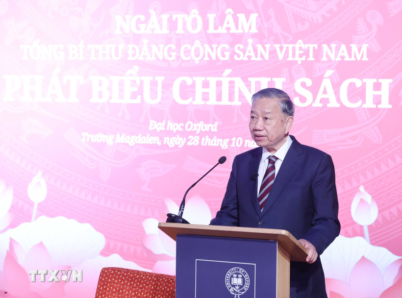 Toàn văn phát biểu chính sách quan trọng của Tổng Bí thư Tô Lâm tại Đại học Oxford - Ảnh 4.