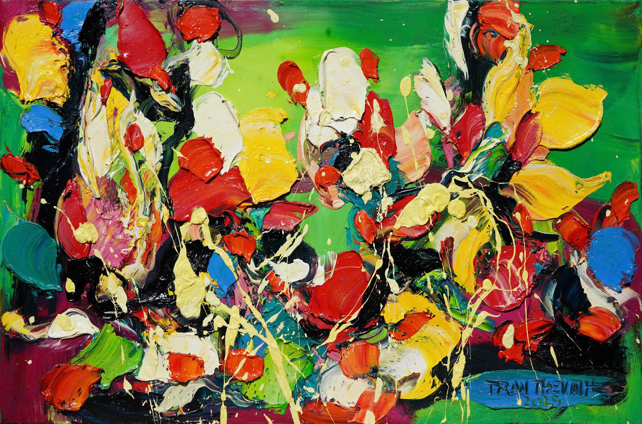 Choáng ngợp với những biến ảo trong 'Vũ điệu ngàn  hoa' của Trần Thế Vĩnh  - Ảnh 1.