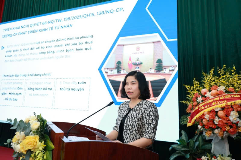 Cơ quan thuế cam kết đồng hành cùng hộ kinh doanh trong xóa thuế khoán- Ảnh 2.