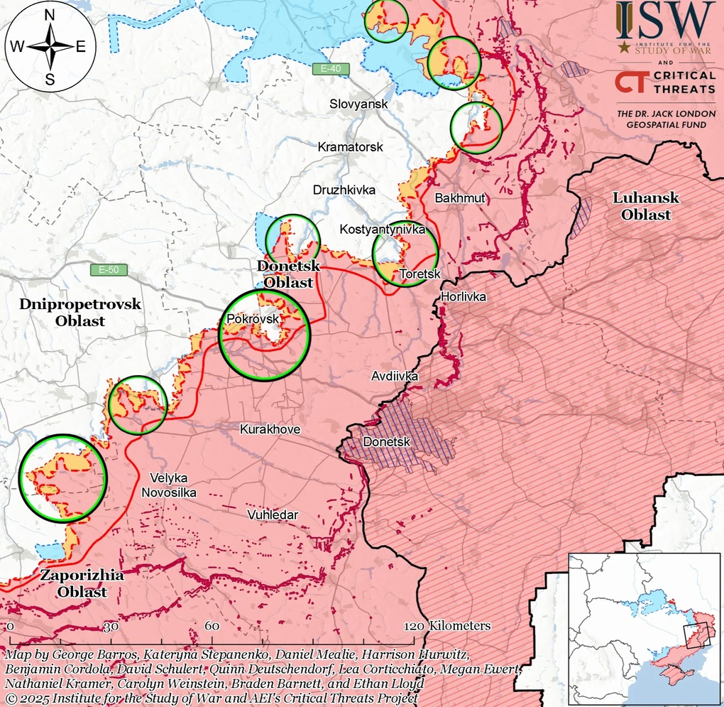 Tam giác lửa rung chuyển, Ukraine chật vật kìm mũi tiến công của Nga - 2