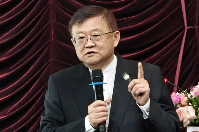 Ông Albert Yeu-Chung Lin, chuyên gia bán dẫn Đài Loan. Ảnh: Trọng Đạt