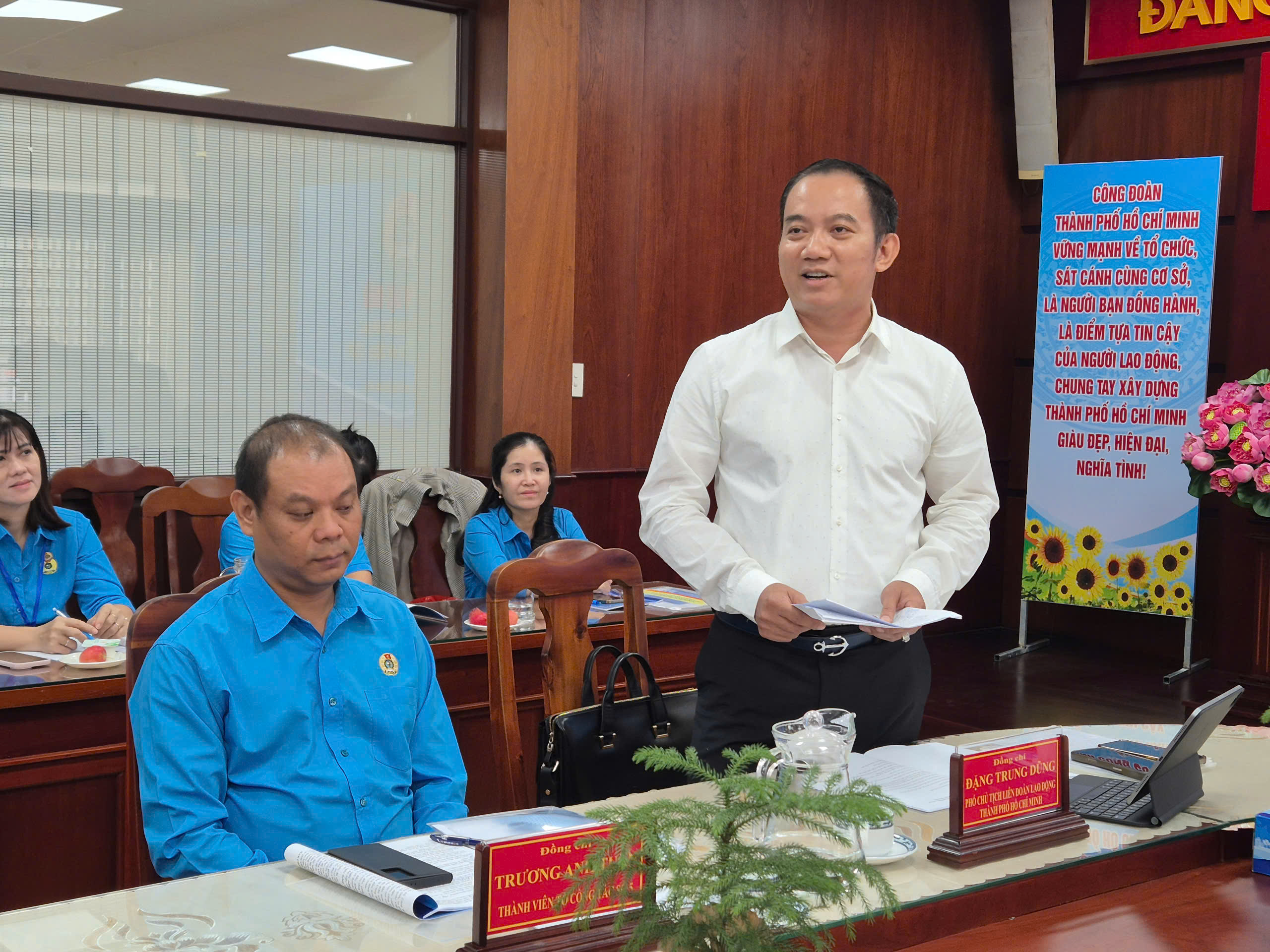 Công đoàn phường An Lạc, TP HCM: Tập trung chăm lo đời sống đoàn viên trong nhiệm kỳ mới - Ảnh 4.