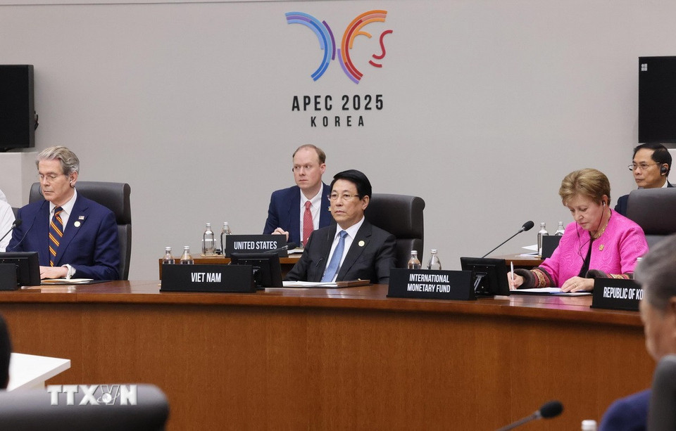 Chủ tịch nước Lương Cường nêu 3 trọng tâm APEC cần ưu tiên - Ảnh 2.