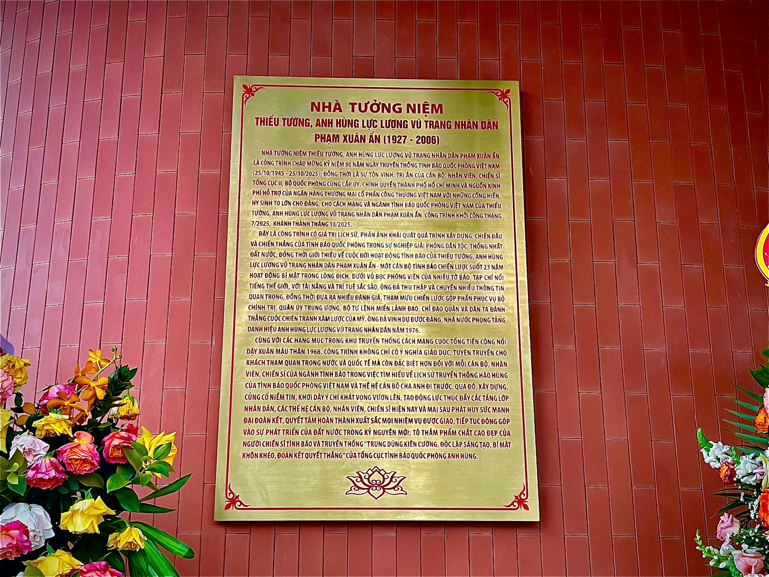 Toàn cảnh khu tưởng niệm Nhà tình báo Phạm Xuân Ẩn tại TP HCM - Ảnh 6.