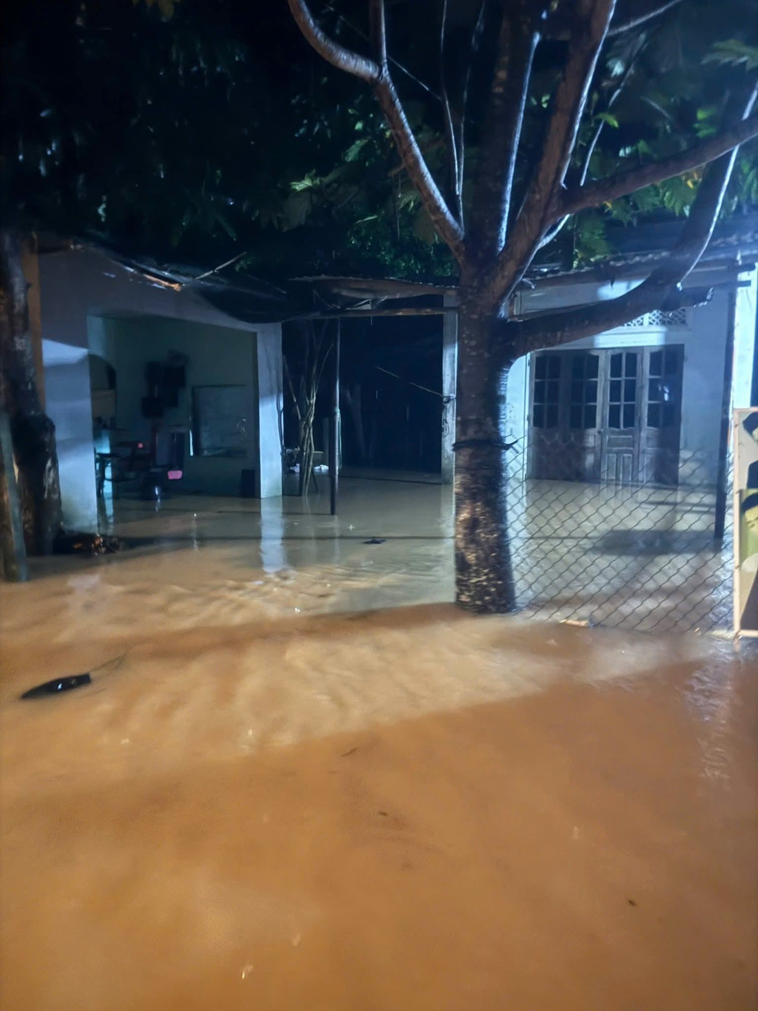 Mưa lớn tại Đà Nẵng gây ngập lụt , người dân chạy lũ khẩn cấp trong đêm - Ảnh 9.