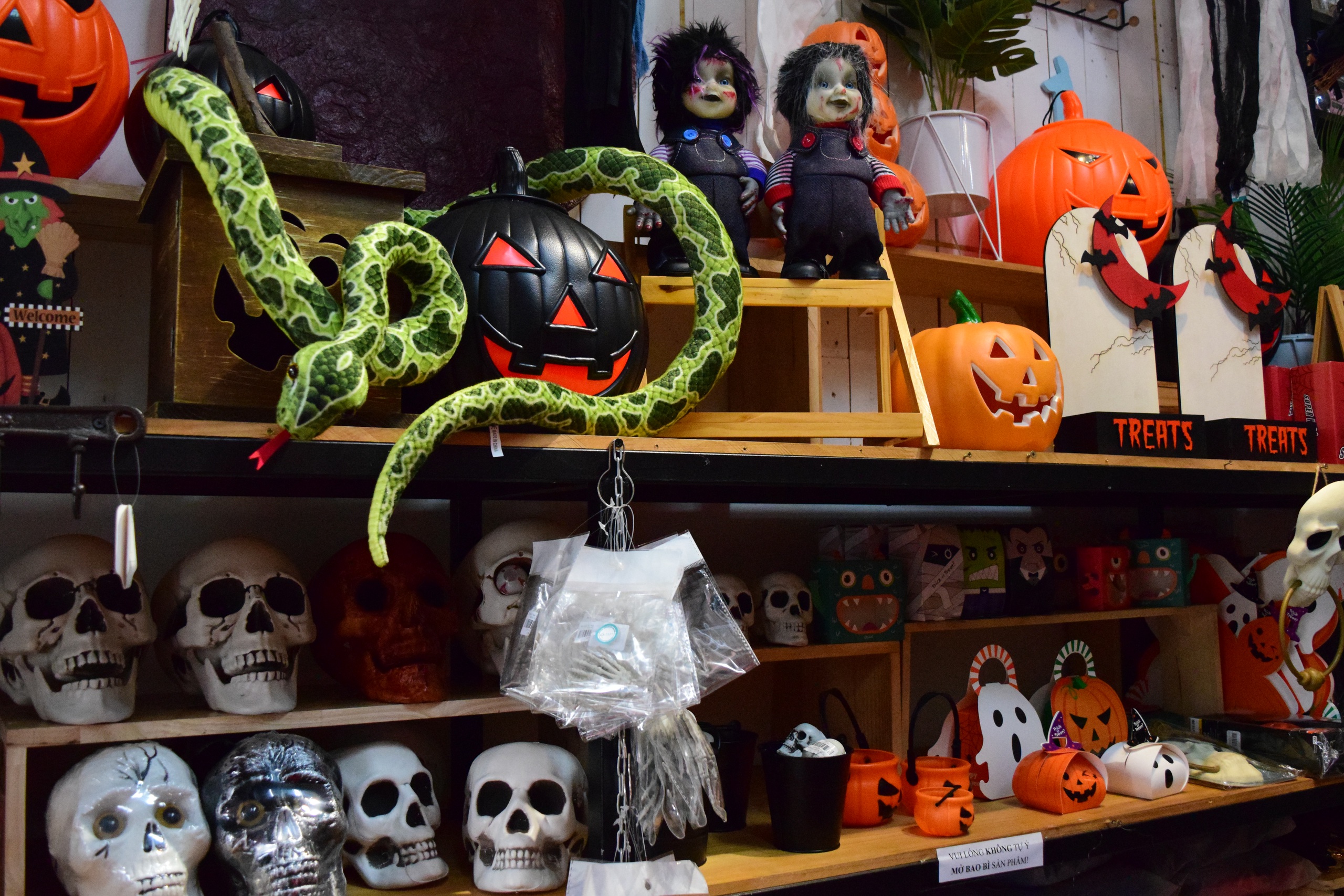 Chờ khách cuối mua Halloween - Ảnh 3.