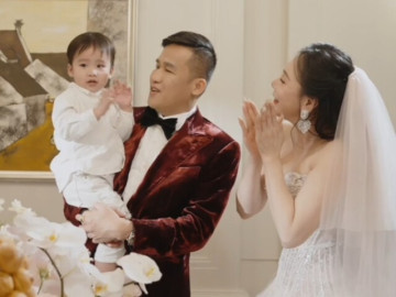 Vợ chồng Hồ Quỳnh Hương cùng con trai ôn lại hành trình 9 năm