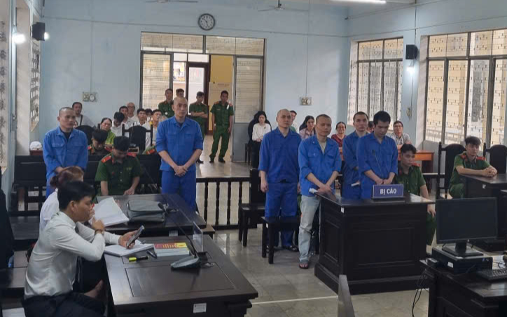 6 Người bị tuyên án hơn 66 năm tù vì đòi nợ trái pháp luật - Ảnh 1.