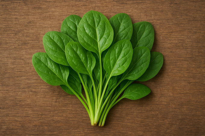 Rau xanh tố cho sức khỏe xương khớp. Ảnh: AI