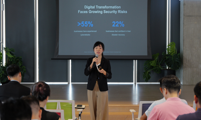 Bà Thachawan Chinchanakarn, Giám đốc phụ trách khu vực Đông Nam Á của Synology. Ảnh: Bảo Lâm