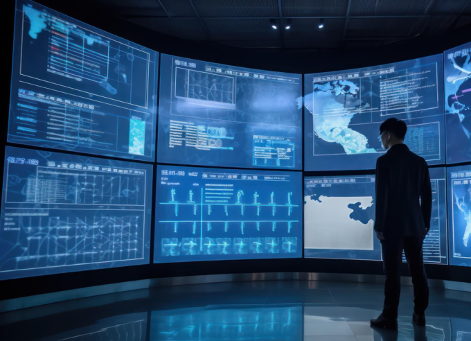 Minh họa về việc các kỹ sư ứng dụng AI để giải quyết sự cố an ninh mạng. Ảnh: Fortinet