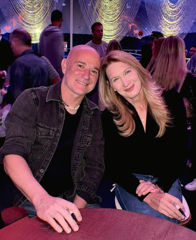 Andre Agassi, Steffi Graf đã kết hôn được hơn 24 năm, và từng được xem là cặp đôi quyền lực nhất làng quần vợt vào những năm 1990.
