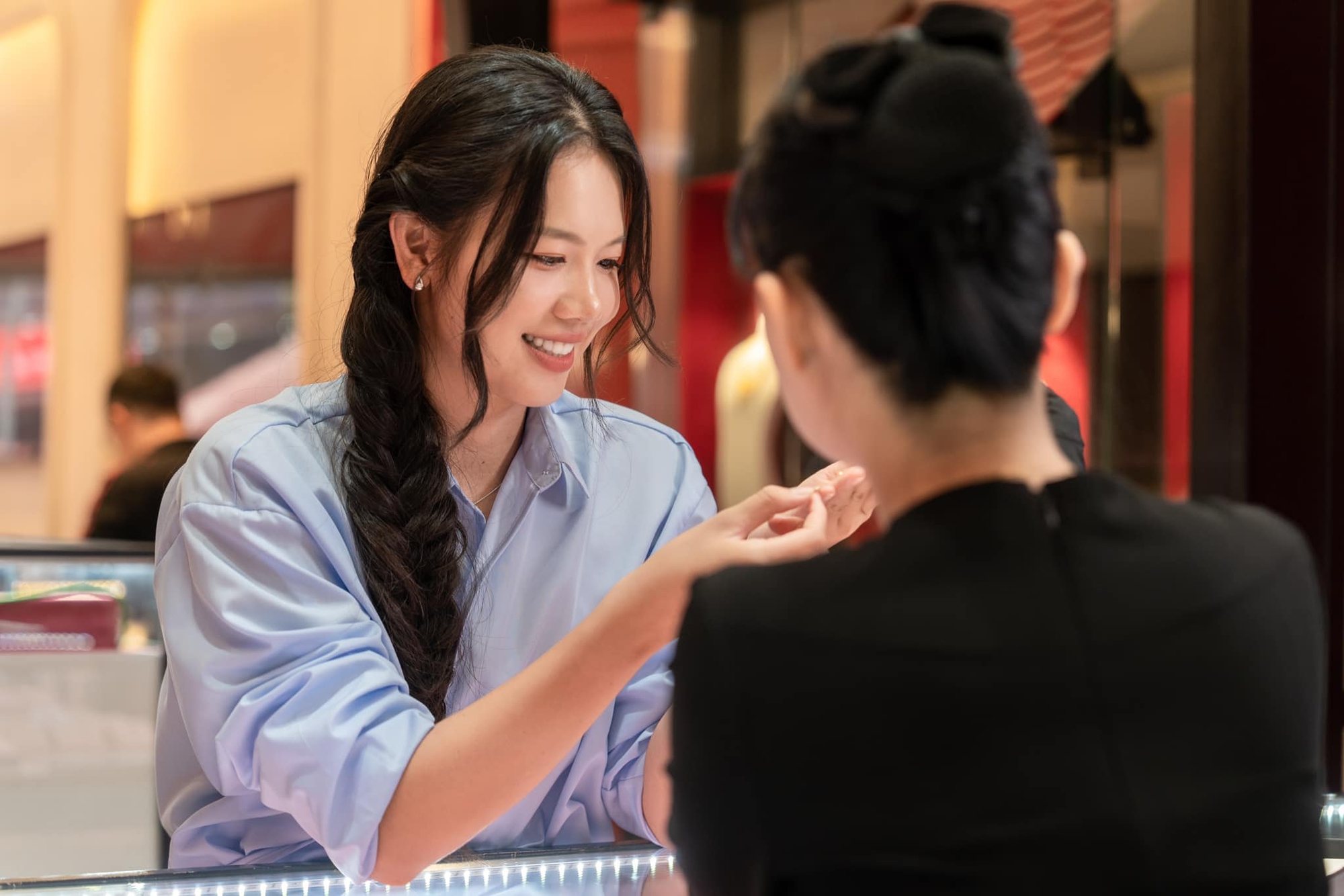 Ánh Viên có ngày vượt mặt cả Midu thế này ư?- Ảnh 6.