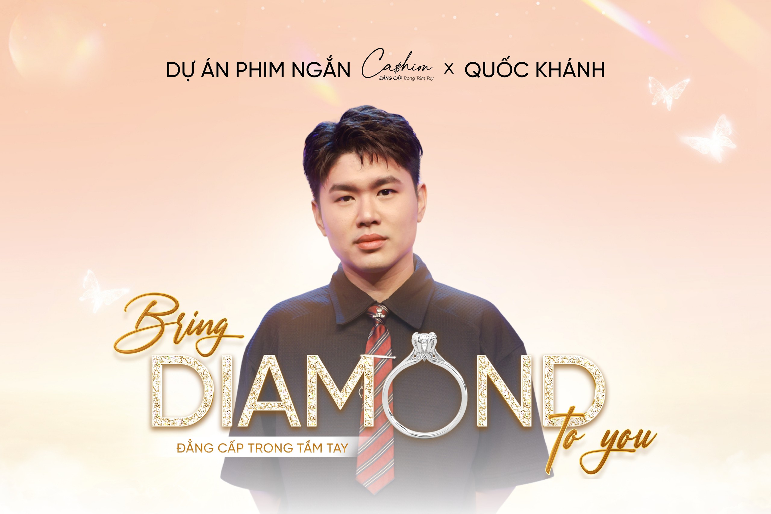 Phim ngắn “Bring Diamond To You” Cashion kết hợp cùng Quốc Khánh khẳng định: Ánh sáng kim cương chạm đến mọi người- Ảnh 1.