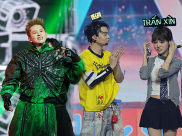 Anh trai say hi tập 4: Đội B Ray và Negav giành chiến thắng, em xinh Pháo công khai người yêu trên sân khấu