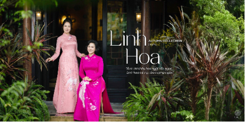 BST áo dài Linh Hoa - Dấu ấn yêu thương dành tặng mẹ - Ảnh 2.