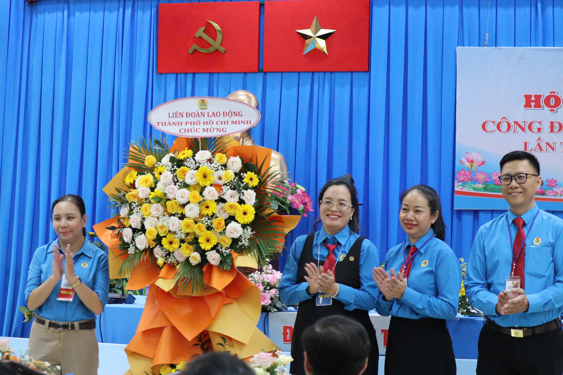 Bà Dương Thị Loan giữ chức Chủ tịch Công đoàn phường Tân Bình 1 img