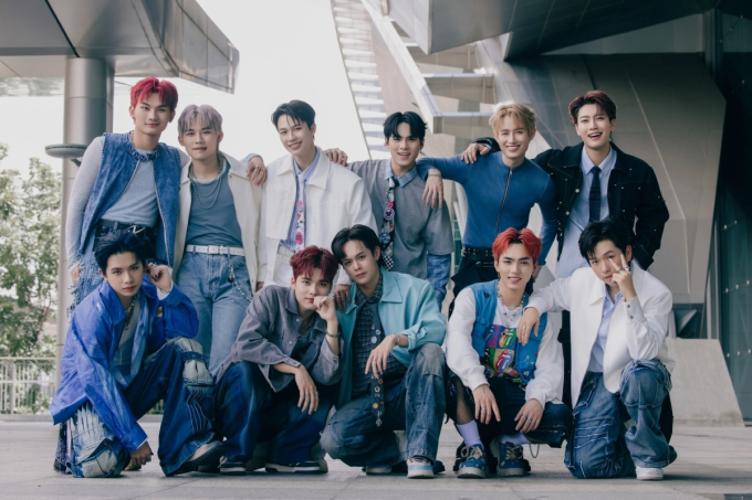 Đội hình dự kiến của nhóm nhạc nam tham gia Tân binh toàn năng. Ảnh: Yeah1