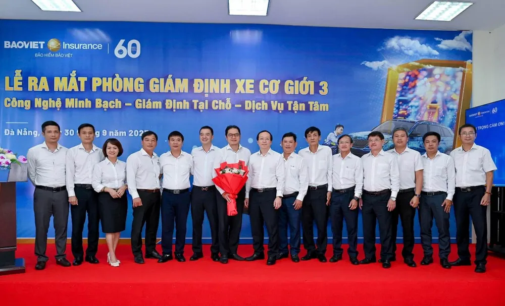 Bảo hiểm Bảo Việt khai trương phòng Giám định Xe cơ giới 3 tại Đà Nẵng