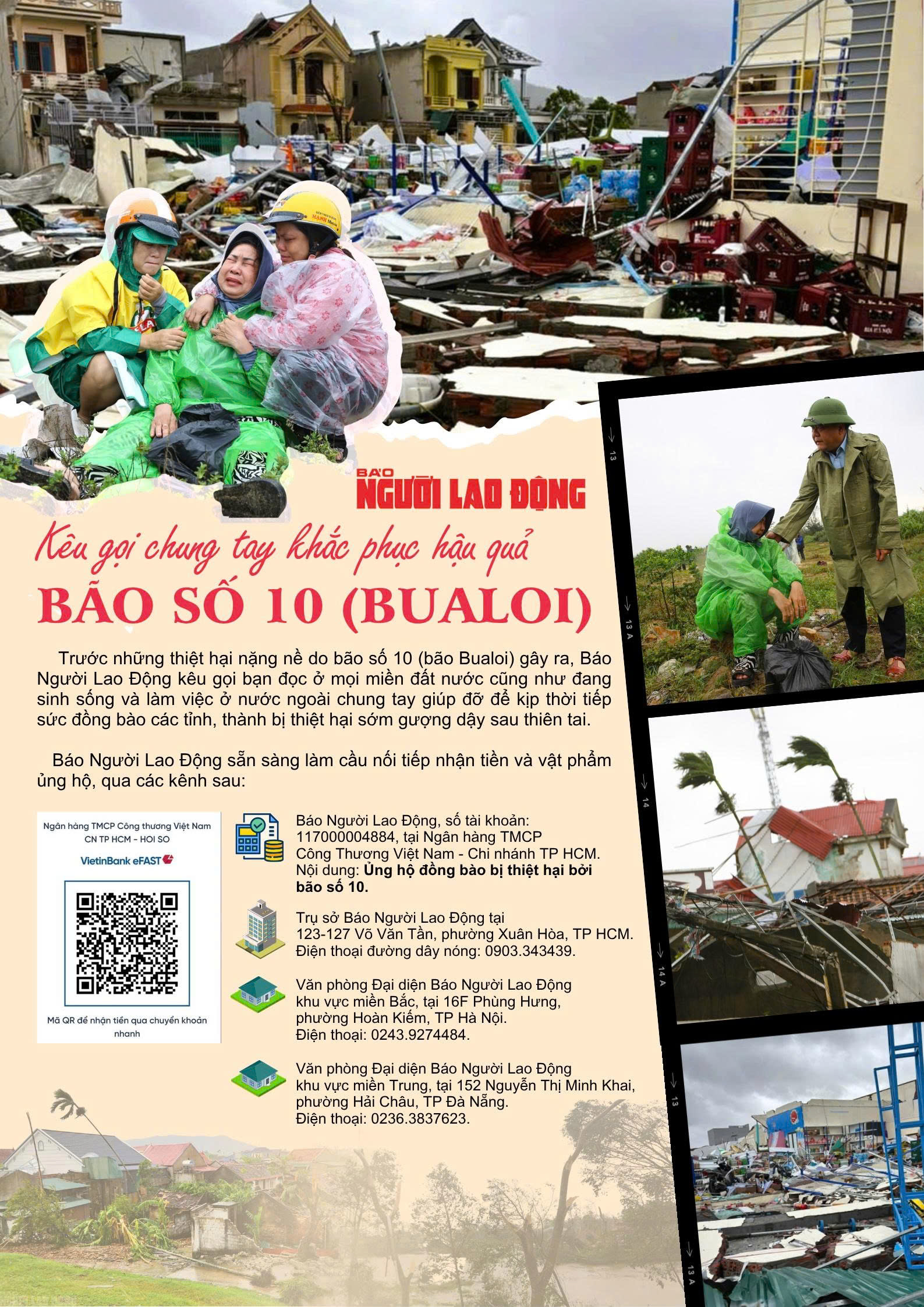 Quân khu 3 thành lập một sở chỉ huy phía trước và 4 sở chỉ huy bổ trợ để ứng phó bão - Ảnh 1.