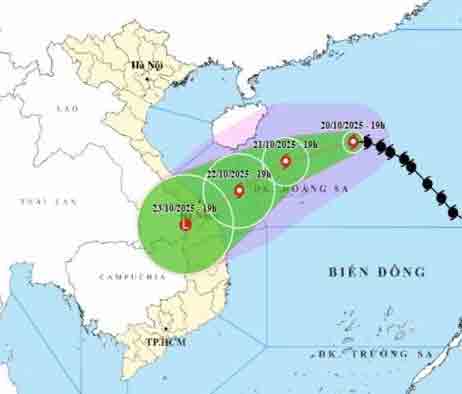 Bão số 12 và không khí lạnh gây đợt mưa đến 900 mm - Ảnh 1.