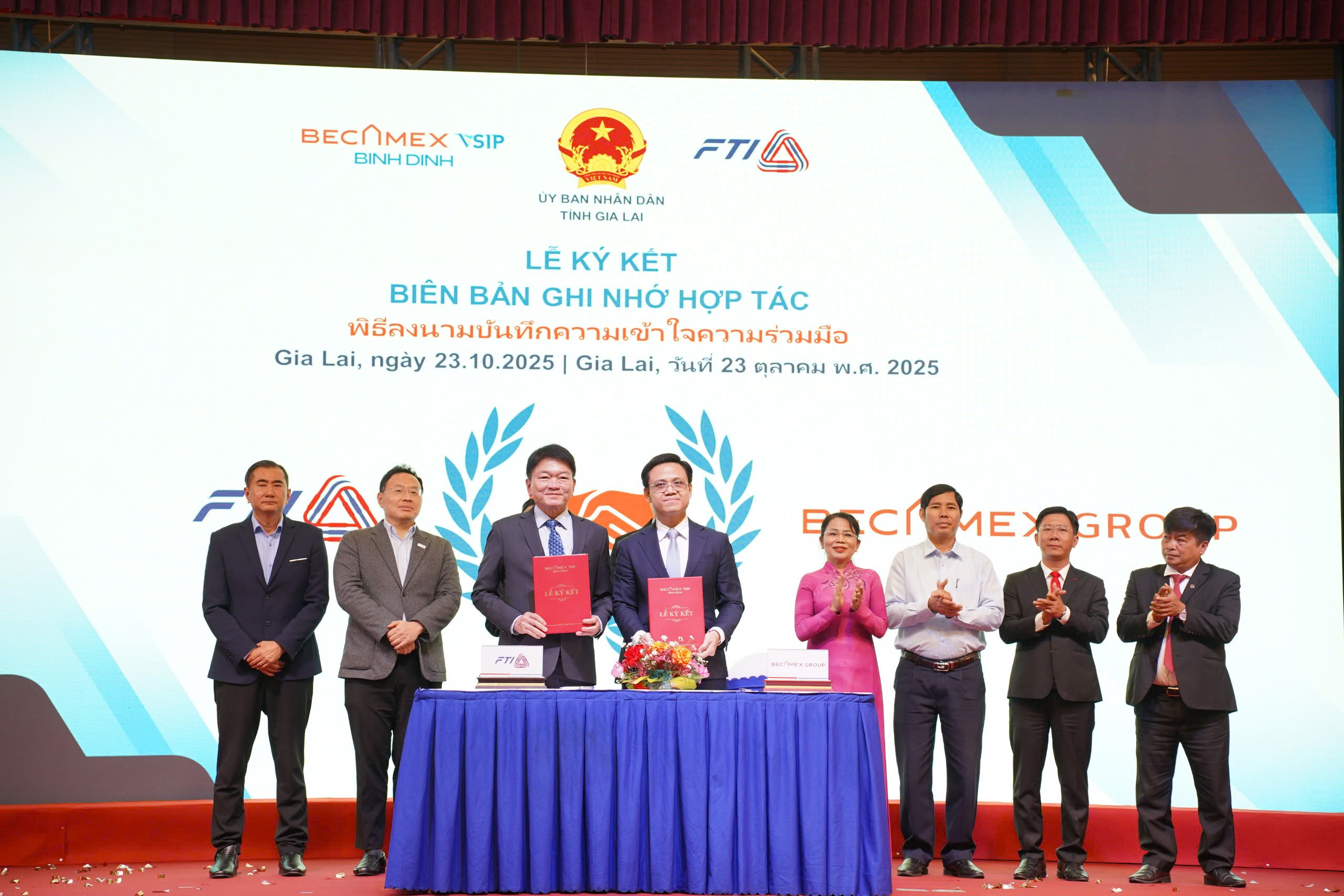 Becamex Bình Định hợp tác với Thái Lan mở ra cơ hội việc làm cho Gia Lai - Ảnh 1. Becamex Bình Định hợp tác với Thái Lan mở ra cơ hội việc làm cho Gia Lai - Ảnh 1.