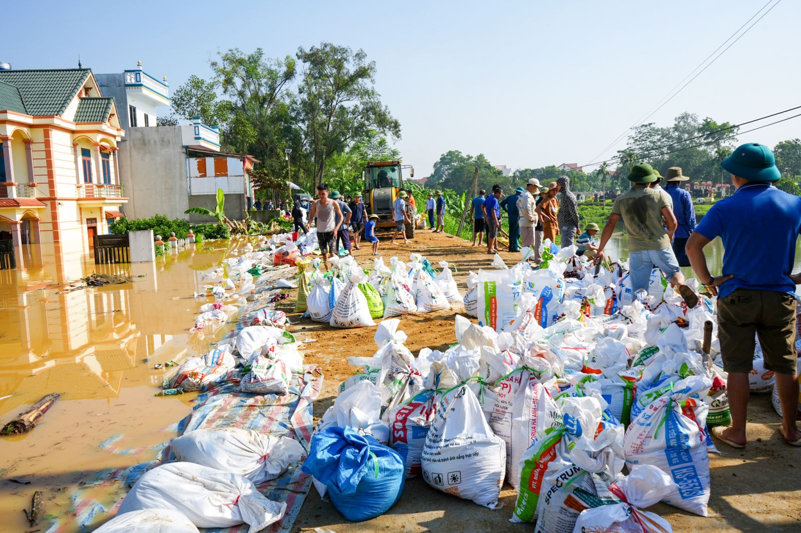 Bí thư thôn ở Bắc Ninh tử vong khi chống lụt bão, gia cảnh khó khăn- Ảnh 1.