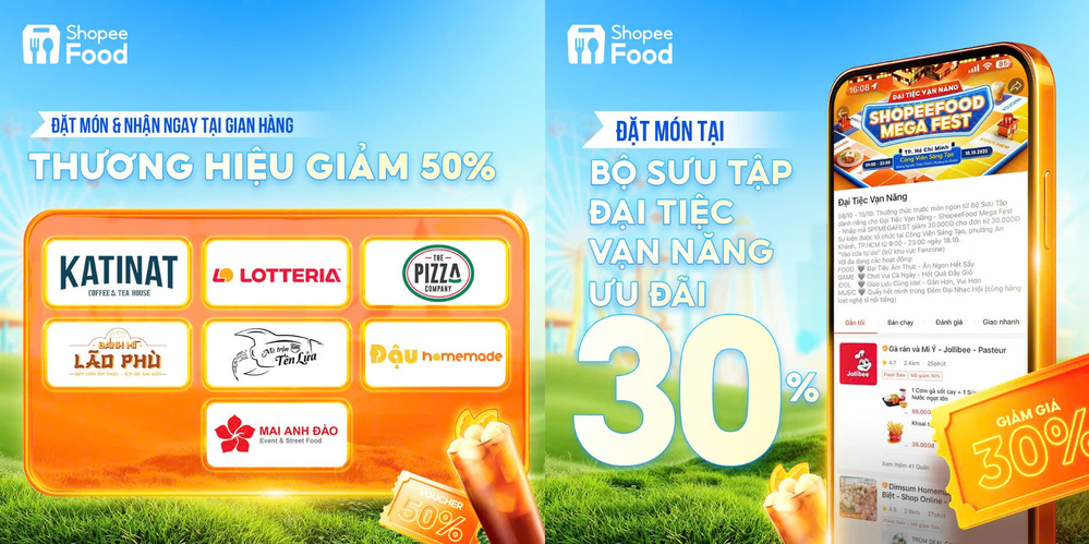  
Nạp đầy năng lượng với deal “chất lượng” từ ShopeeFood để sẵn sàng quẩy xuyên suốt cùng idol.