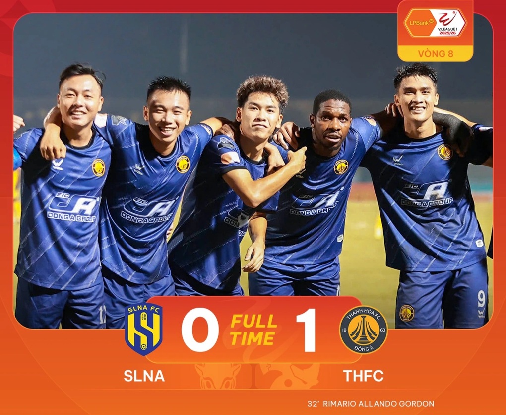 CLB Thanh Hoá bất ngờ đánh bại SL Nghệ An, CLB Hải Phòng thắng HL Hà Tĩnh - 1