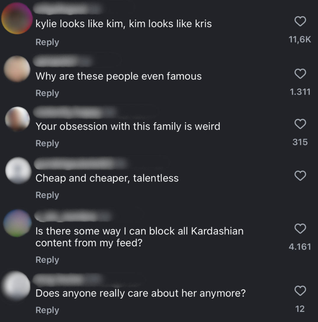 Chị em Kim Kardashian, Kylie Jenner bị chê thậm tệ: Tài năng ở đâu, sao vượt mặt dàn sao quốc tế?- Ảnh 4.