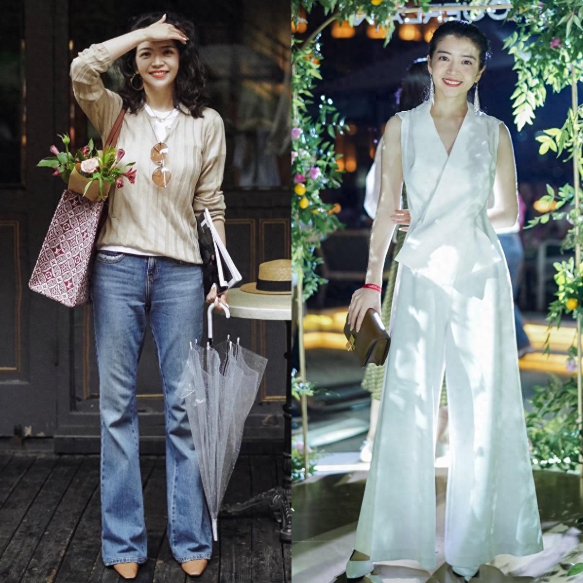 Chỉ thay đôi giày, outfit với quần ống rộng tăng thêm 200% khí chất - Ảnh 1.