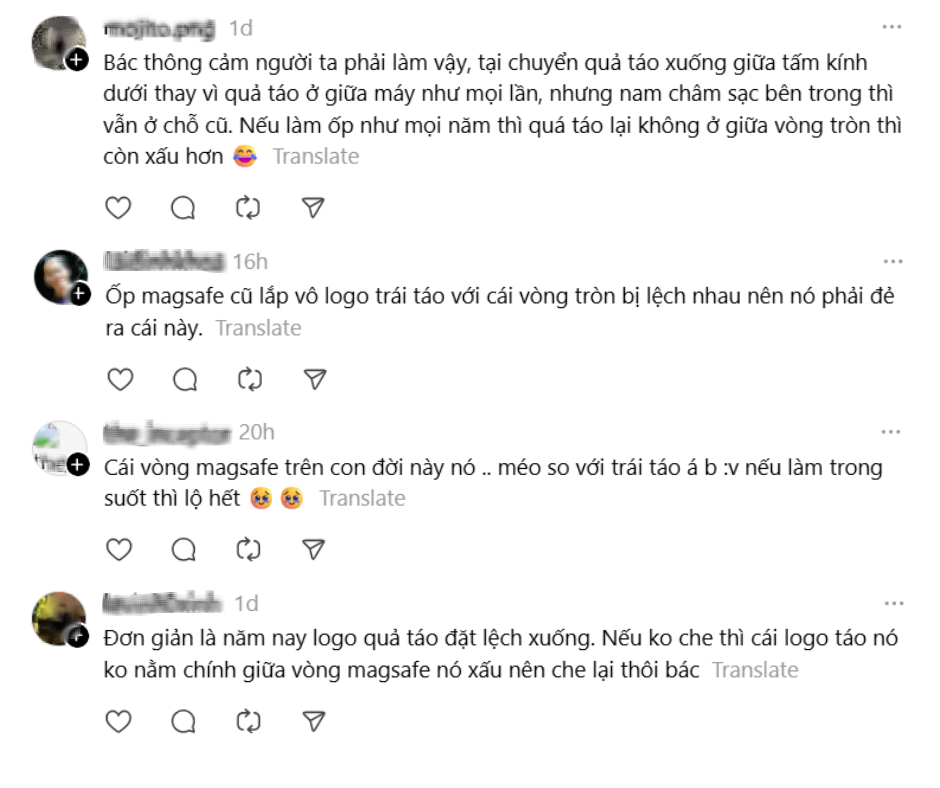 Chiếc ốp lưng iPhone 17 Pro Max gây tranh cãi nảy lửa trên Threads City: 