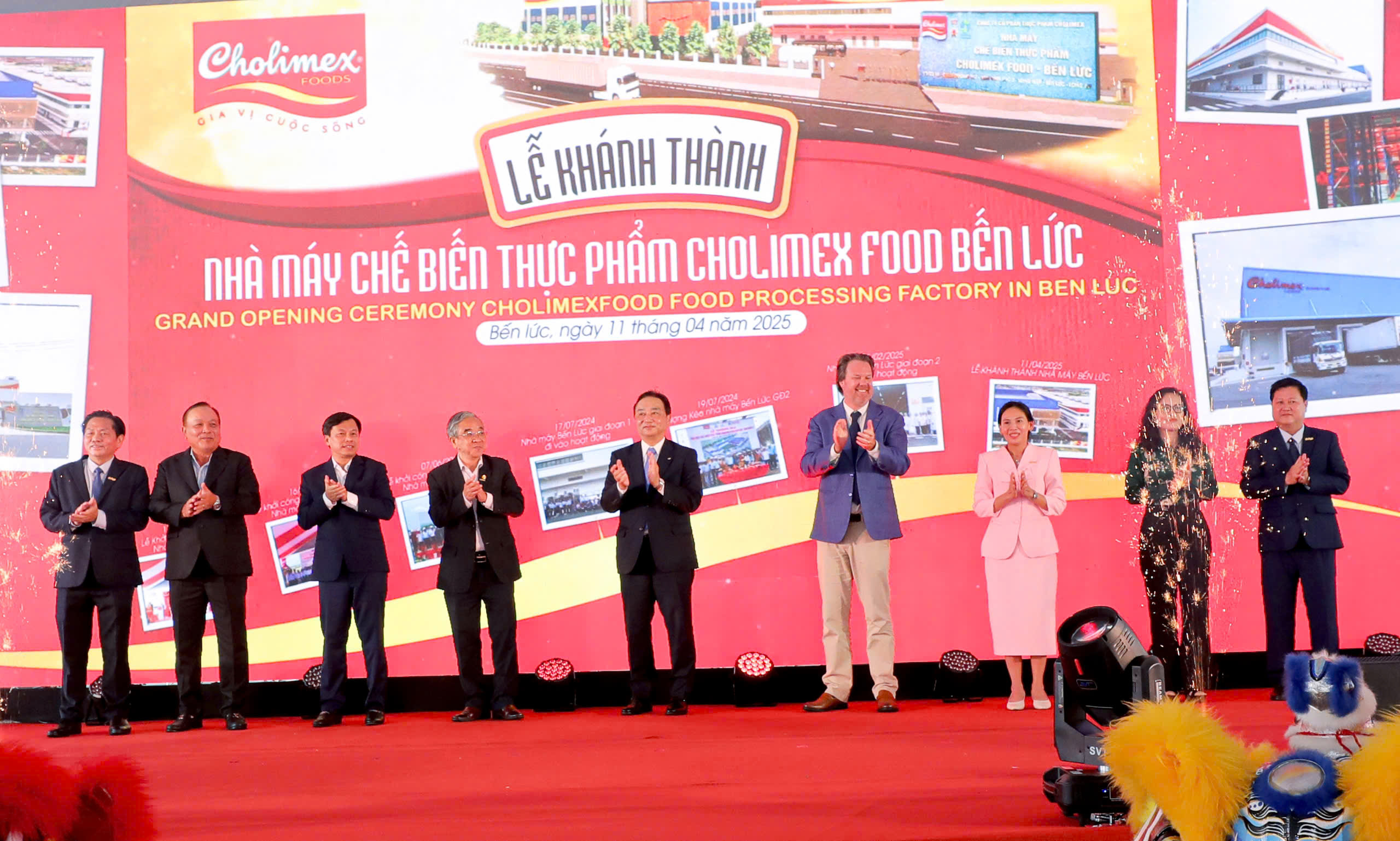 Cholimex Food khánh thành nhà máy chế biến thực phẩm thứ hai tại Bến Lức (Long An)- Ảnh 1.