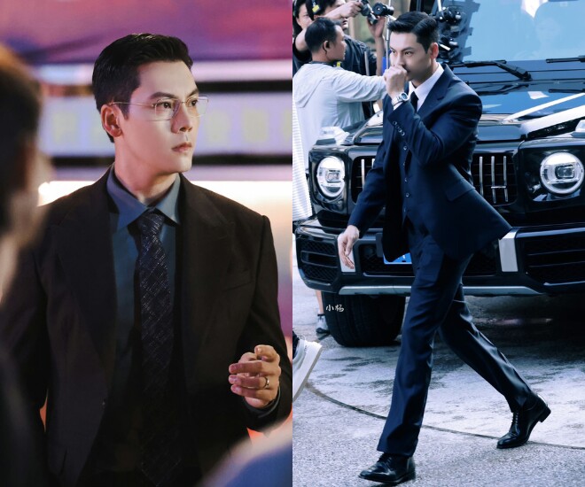 Trần Vỹ Đình hiện là ngôi sao được cư dân mạng xứ tỷ dân bàn tán xôn xao vì hình tượng “tổng tài xé truyện bước ra”.