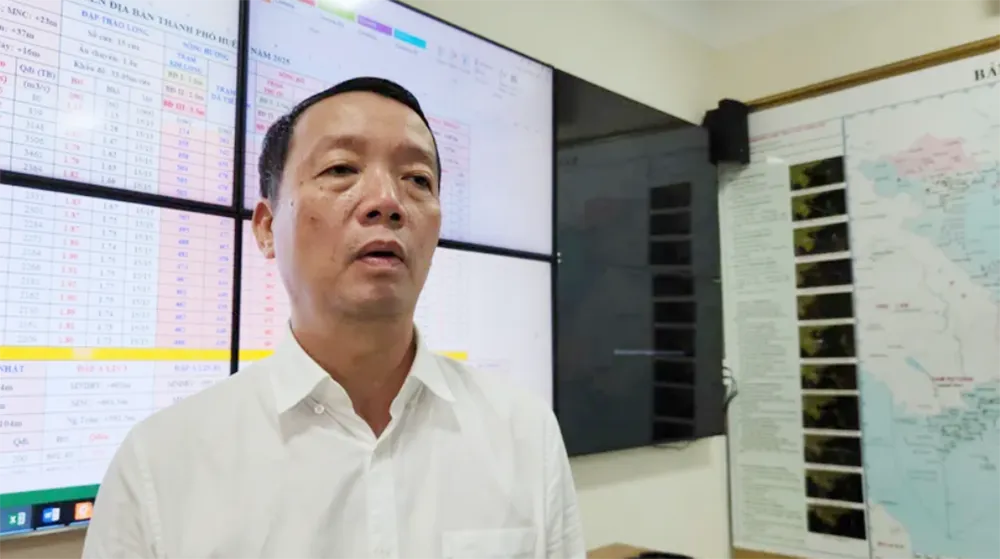 Ông Phan Thiên Định - Chủ tịch UBND TP Huế. Ảnh: NGUYÊN DO chu-tich-hue.png