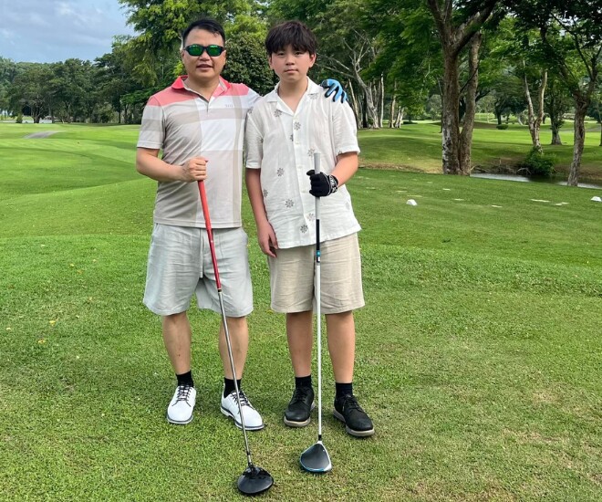 Shark Bình đầu tư phát triển toàn diện cho con trai.