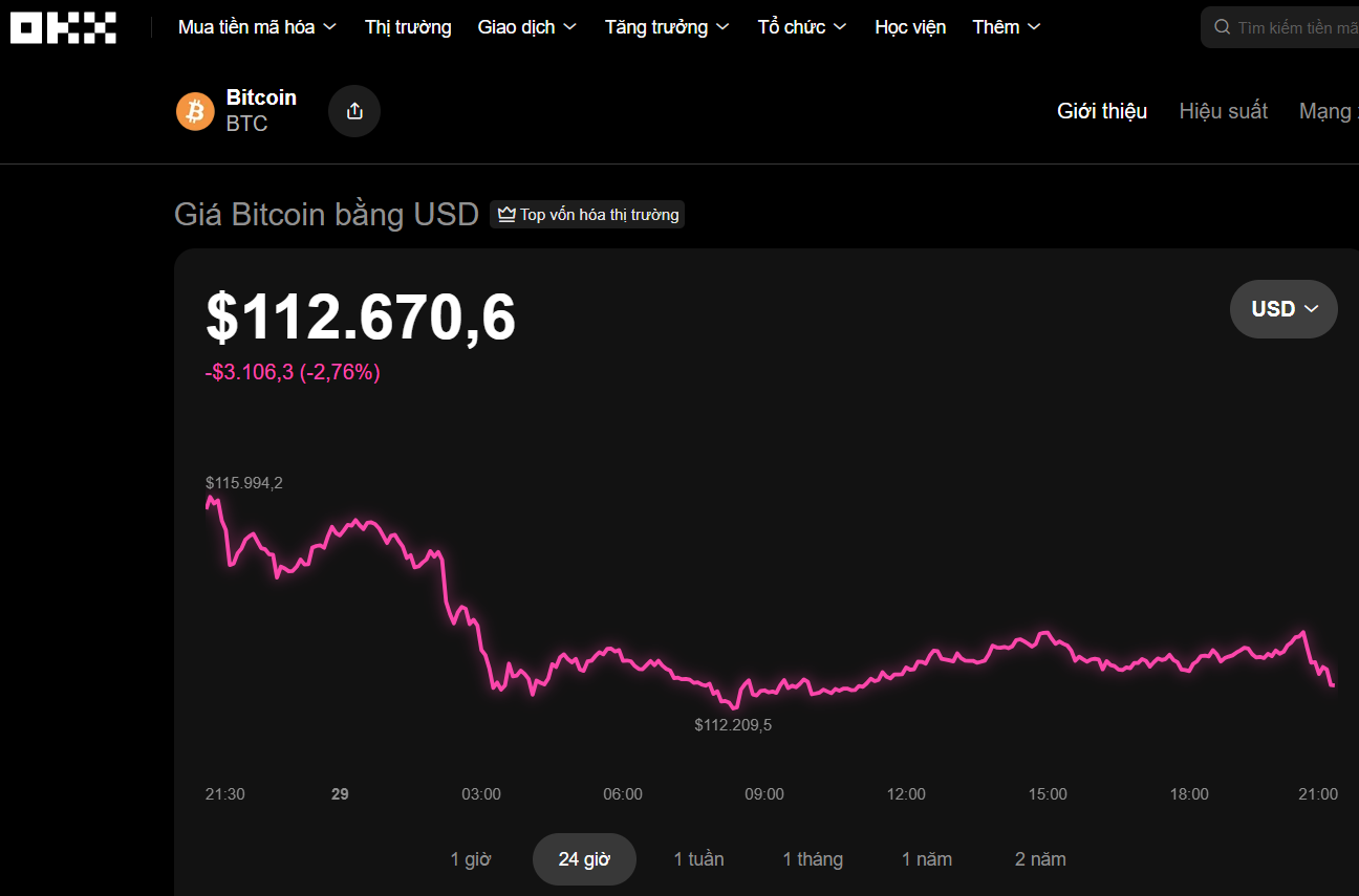 Thị trường tiền số hôm nay, 29-10:  - Ảnh 1.