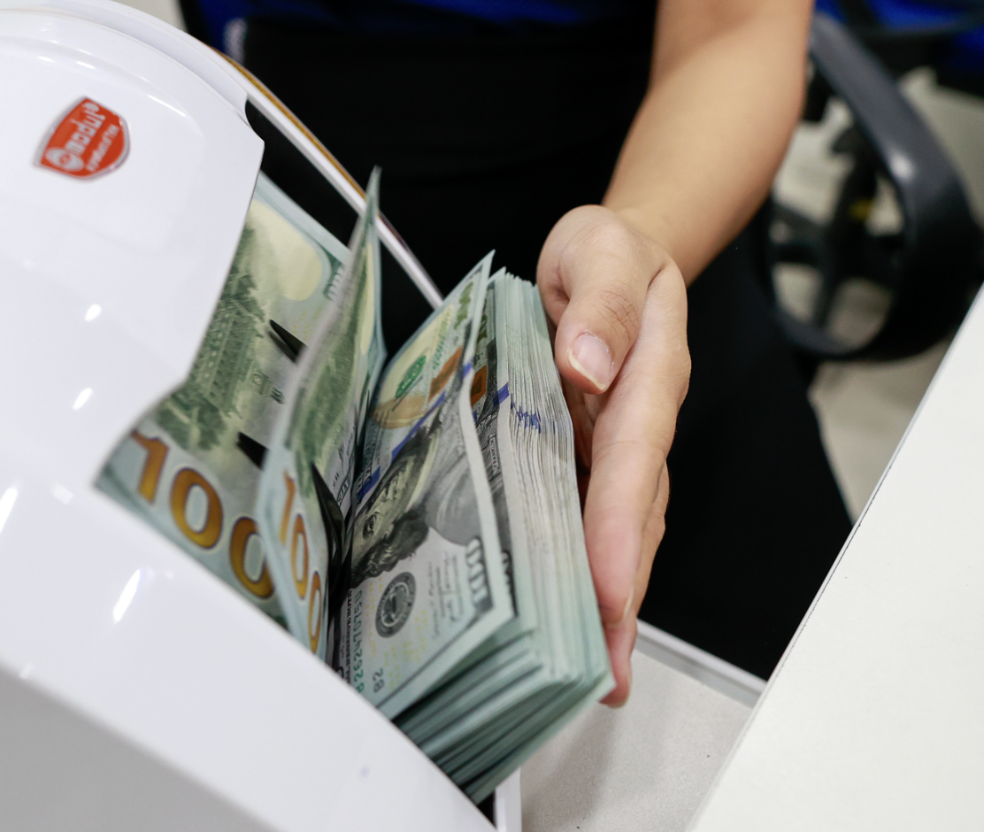 Có đối tượng mua ngoại tệ tiền mặt để trục lợi 1 Có hiện tượng mua ngoại tệ đi du lịch, công tác rồi bán hưởng chênh lệch khi giá USD tự do tăng cao - Ảnh 1.